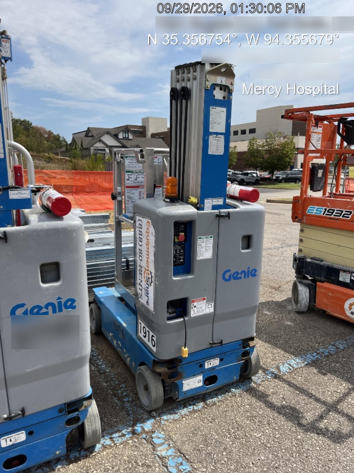 2016 GENIE GR-20