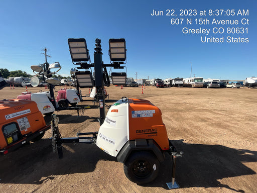 2023 Generac MLT2 Diesel, Flex Switch 120V Input, Powerzone Controller, (4) 320W LED Lights, 4kW Generator, 39.9 Gal Fuel Tank, 2" Ball, T3