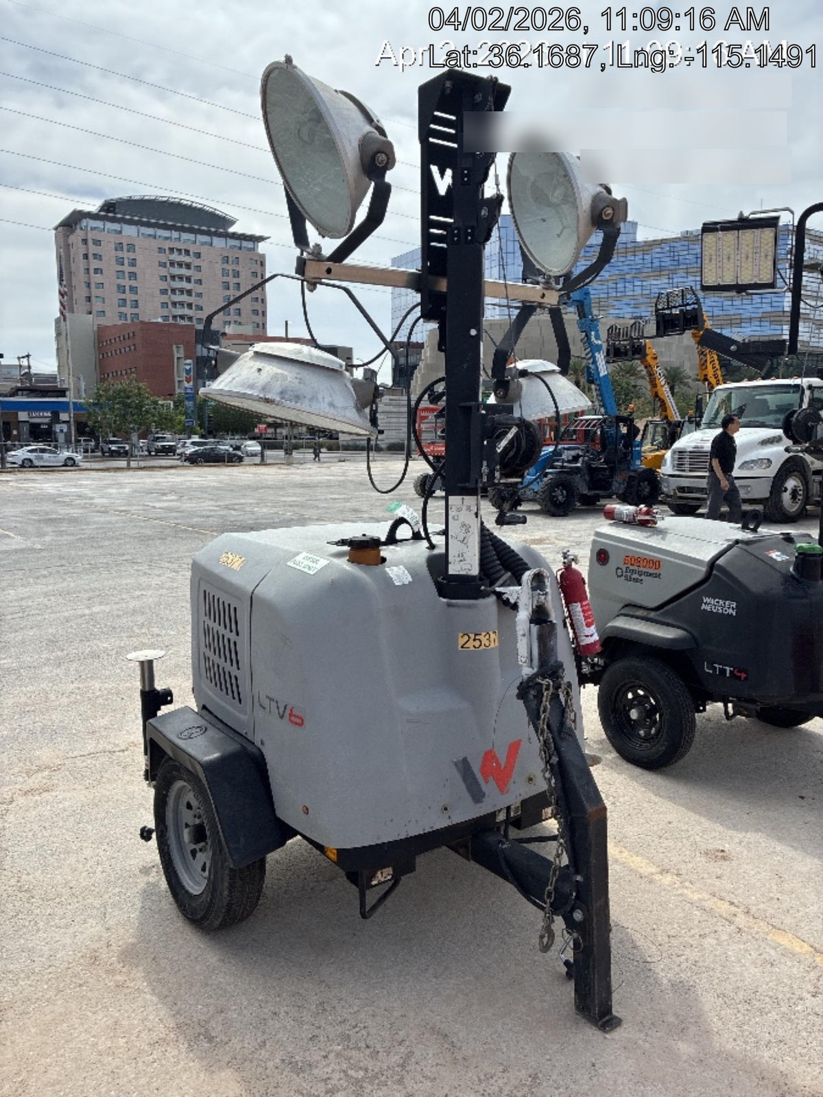 2019 Wacker Neuson LTV6L-MH Standard Options, ES Track Hardware, Fuel Level Sensor