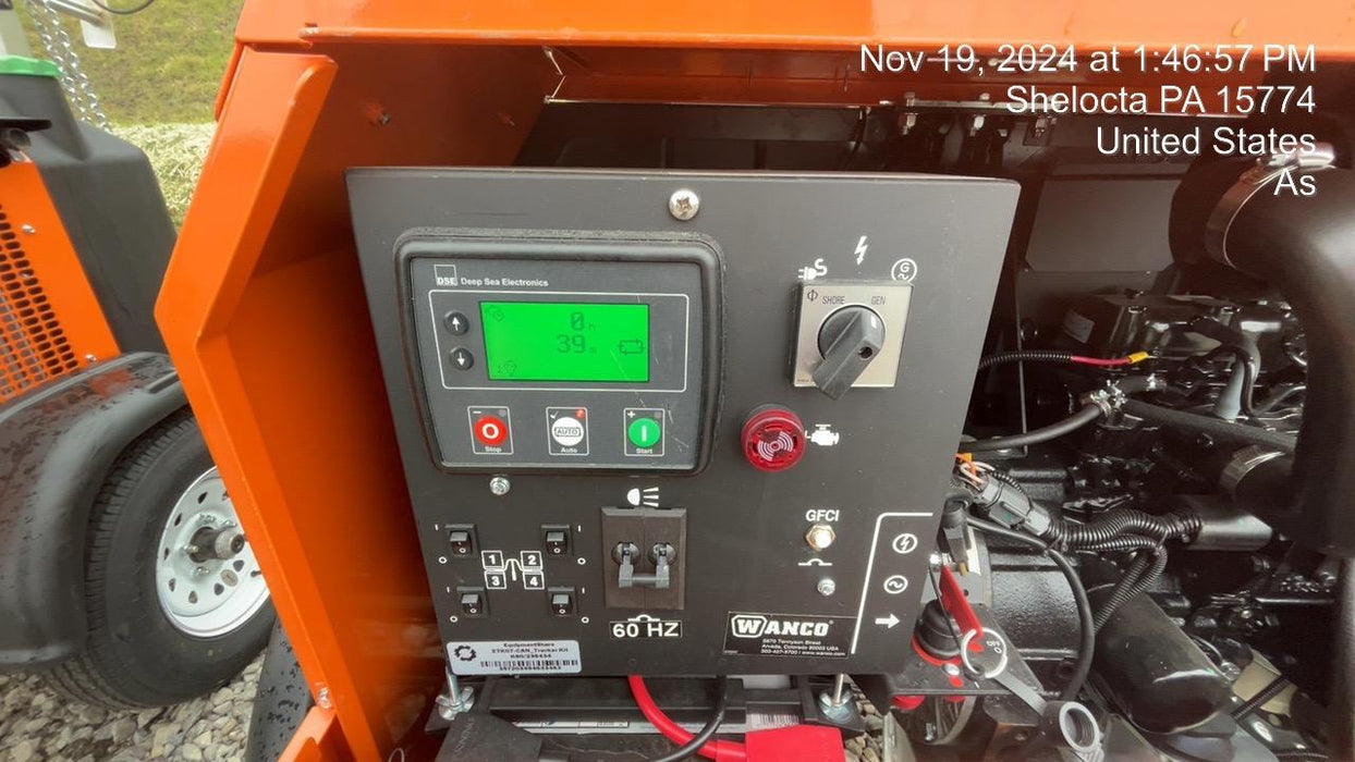 2024 Wanco WLTT-4MM4K Diesel, Deep Sea Controller, Shore Power Plug, Auto Start, (4) 350W LED Floodlights, 4kW Generator, 60 Gal Fuel Tank, 2" Ball, T3