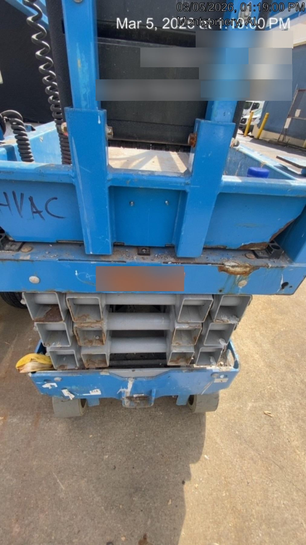 2019 Genie GS-1930 Fixed Rails with Chain Entry