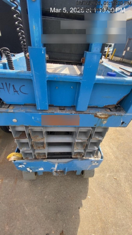 2019 Genie GS-1930 Fixed Rails with Chain Entry