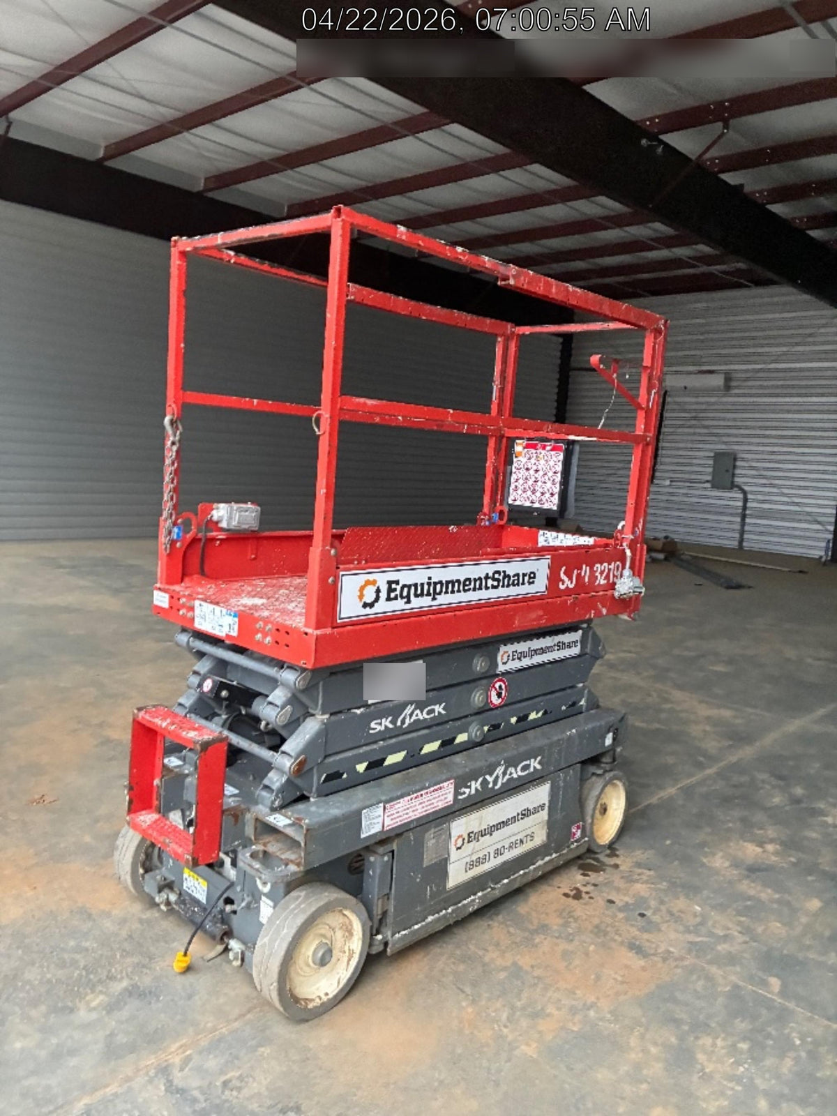 2019 Skyjack SJIII-3219 Standard w/Trojan Batteries