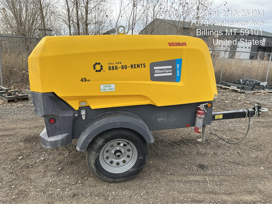 2023 ATLAS COPCO XAS188 CWK