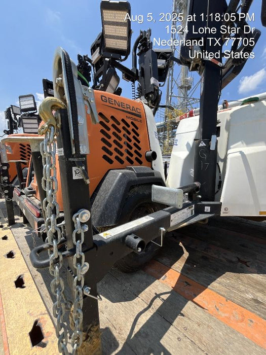 2025 Generac MLTS-4 Diesel, Mitsubishi L2E, 7.1 hp @1800 rpm, Flex Switch 120V Input, Powerzone Controller, (4) 320W LED Lights, 4kW Generator, 39.9 Gal Fuel Tank, 2" Ball