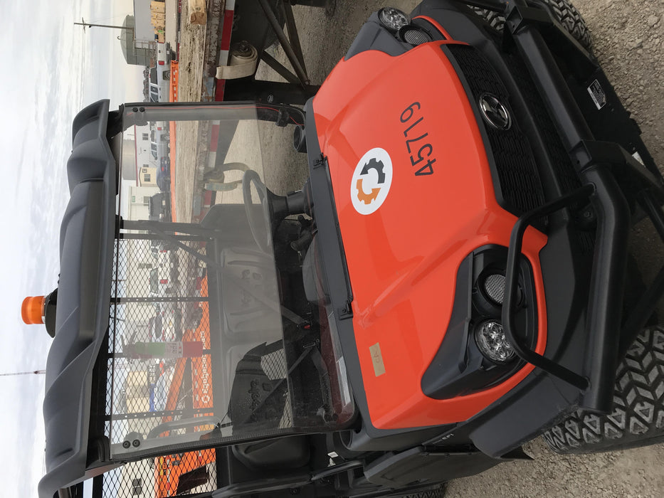 2019 Kubota RTV-XG850WL-H 4wd Utility Cart, Gas, 2 Seat, LED Strobe, Windshield Tempered Glass, Plastic Canopy, Wire Harness Kit, Backup Alarm