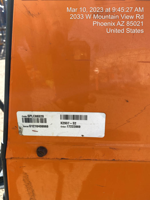 2021 Lincoln Electric Ranger 305 LPG LPG One-Pak (includes undercarriage, tank holder & tank strap) ORANGE