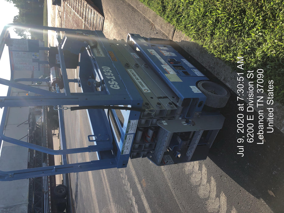 2020 Genie GS-1930 Fixed rails with chain entry gate - Pre A92.20