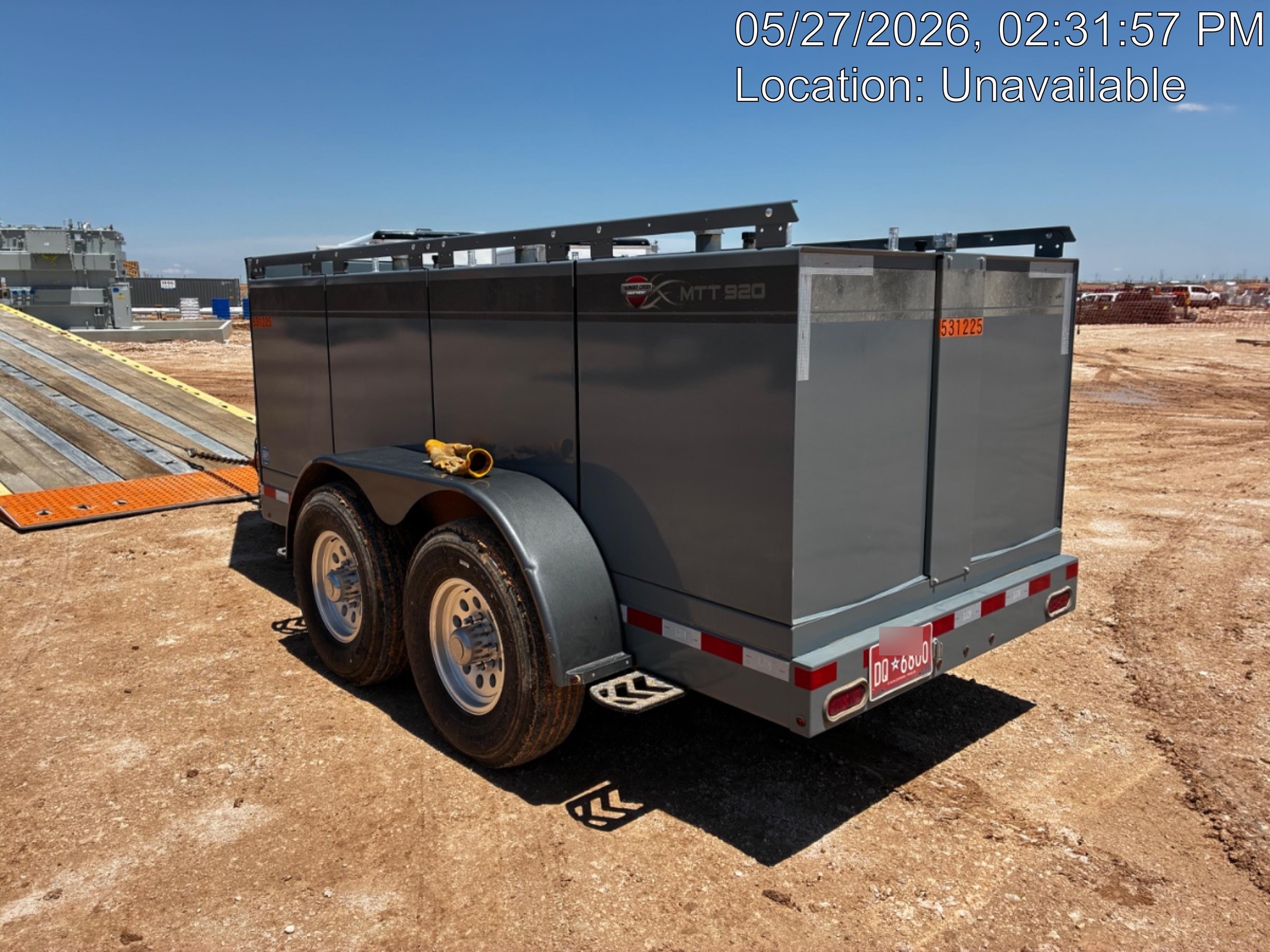 2025 THUNDER CREEK MTT920 - Hazmat not required