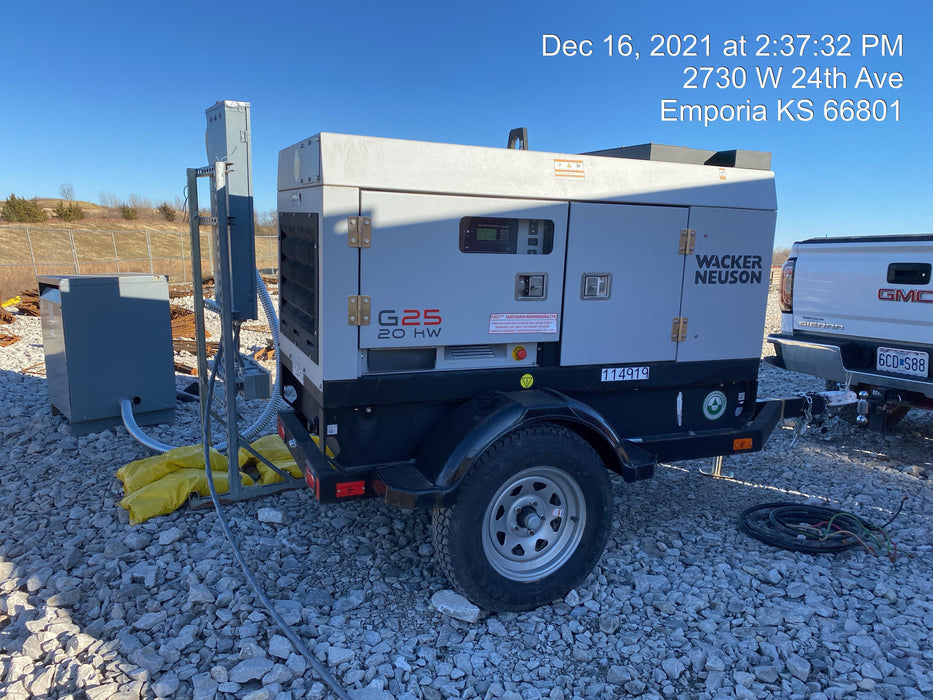 2020 WACKER NEUSON G25