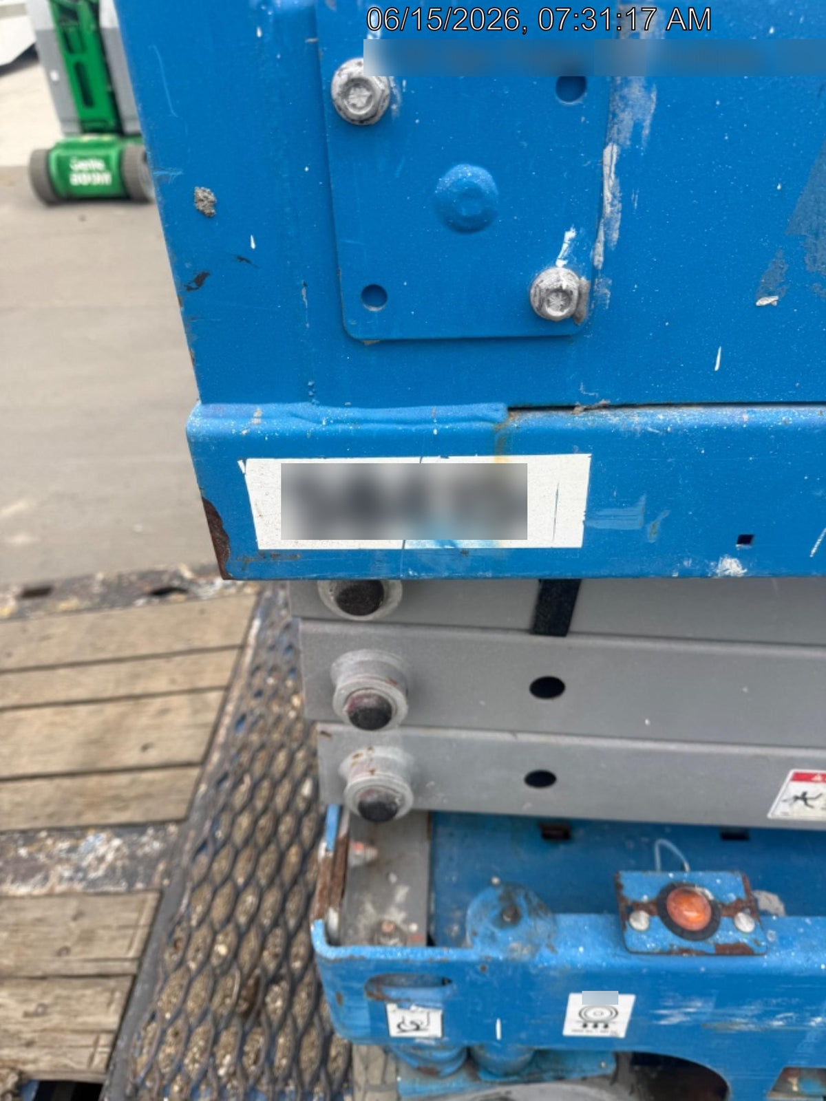 2019 Genie GS-1930 Half Height Swing Gate, 800W Inverter