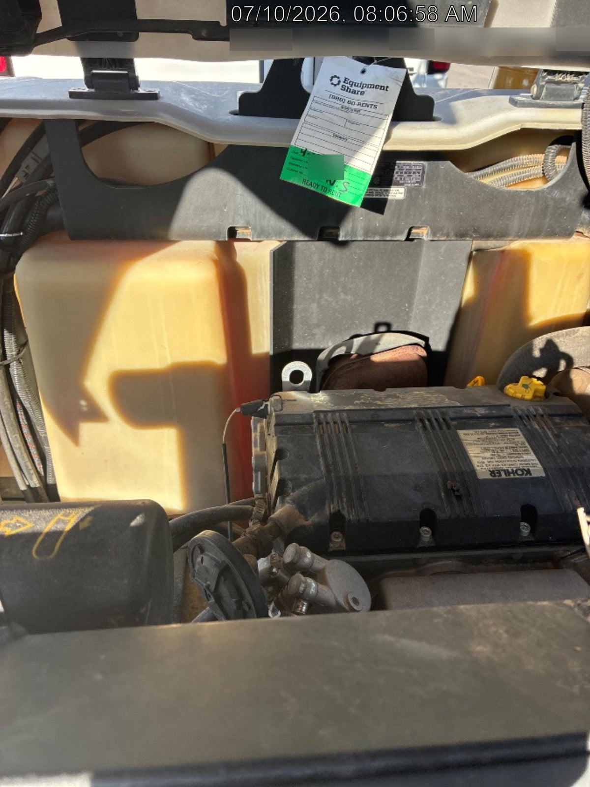 2019 Wacker Neuson LTV6L-MH Mobile Light Tower w/Fuel Level Sensor Installed