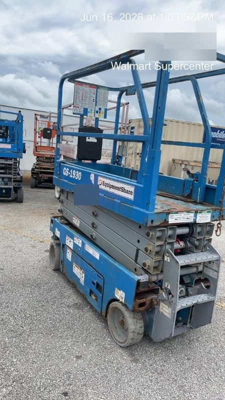 2019 Genie GS-1930 Fixed Rails with Chain Entry