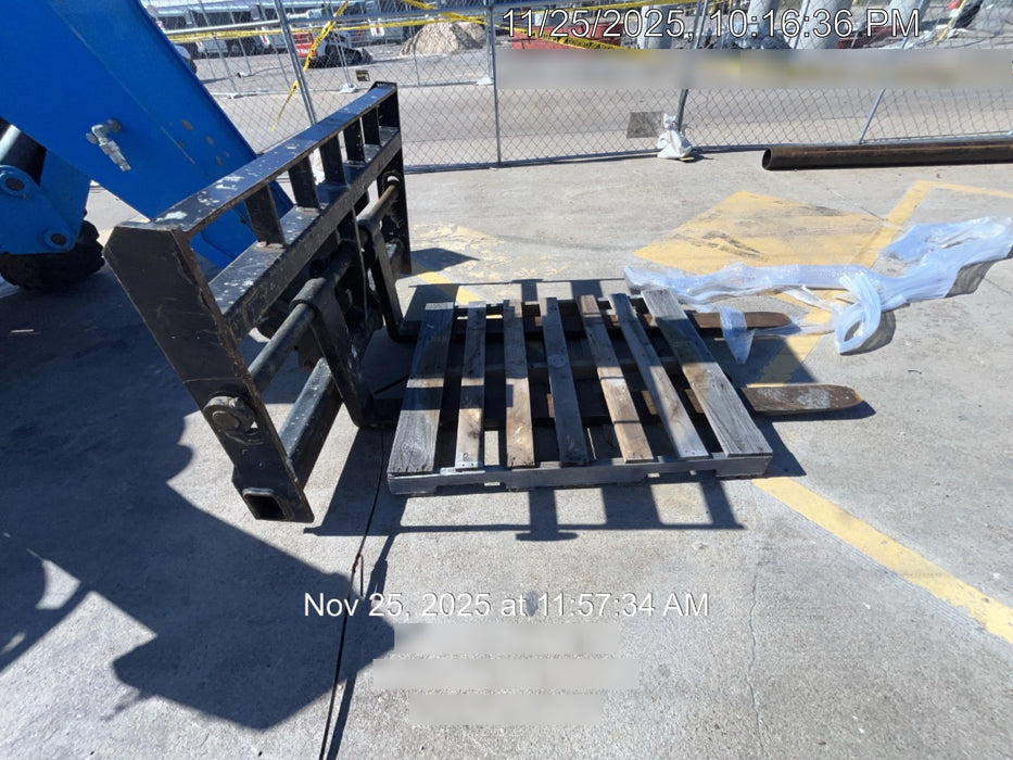 2017 Genie GTH-1056 Genie GTH1056, Solid Tires, 60" carriage, Light Kit, Open ROPS - SN GTH-10E-11914