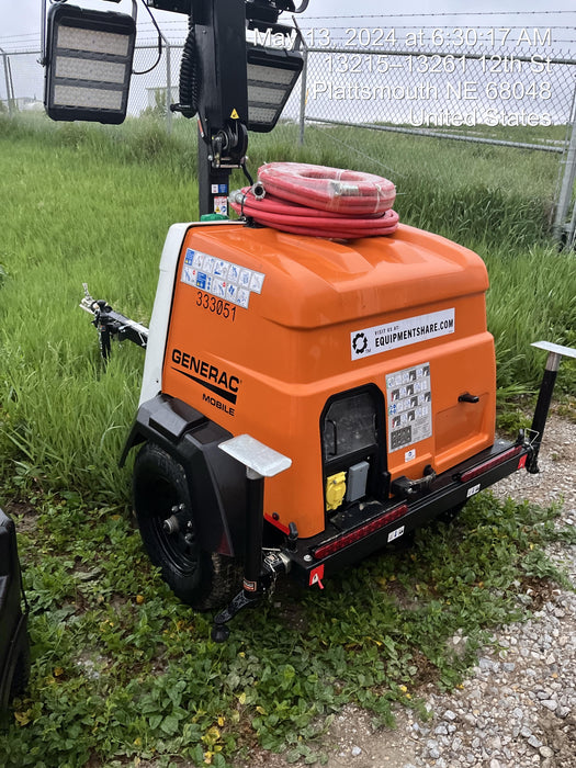 2023 Generac MLT2 Diesel, Flex Switch 120V Input, Powerzone Controller, (4) 320W LED Lights, 4kW Generator, 39.9 Gal Fuel Tank, 2" Ball, T3