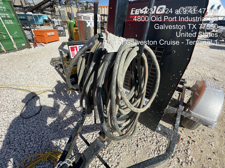 2022 Lincoln Electric LE400 Kubota V1505, Trlr, Cable Rack, Light Kit, ES Decals, T3