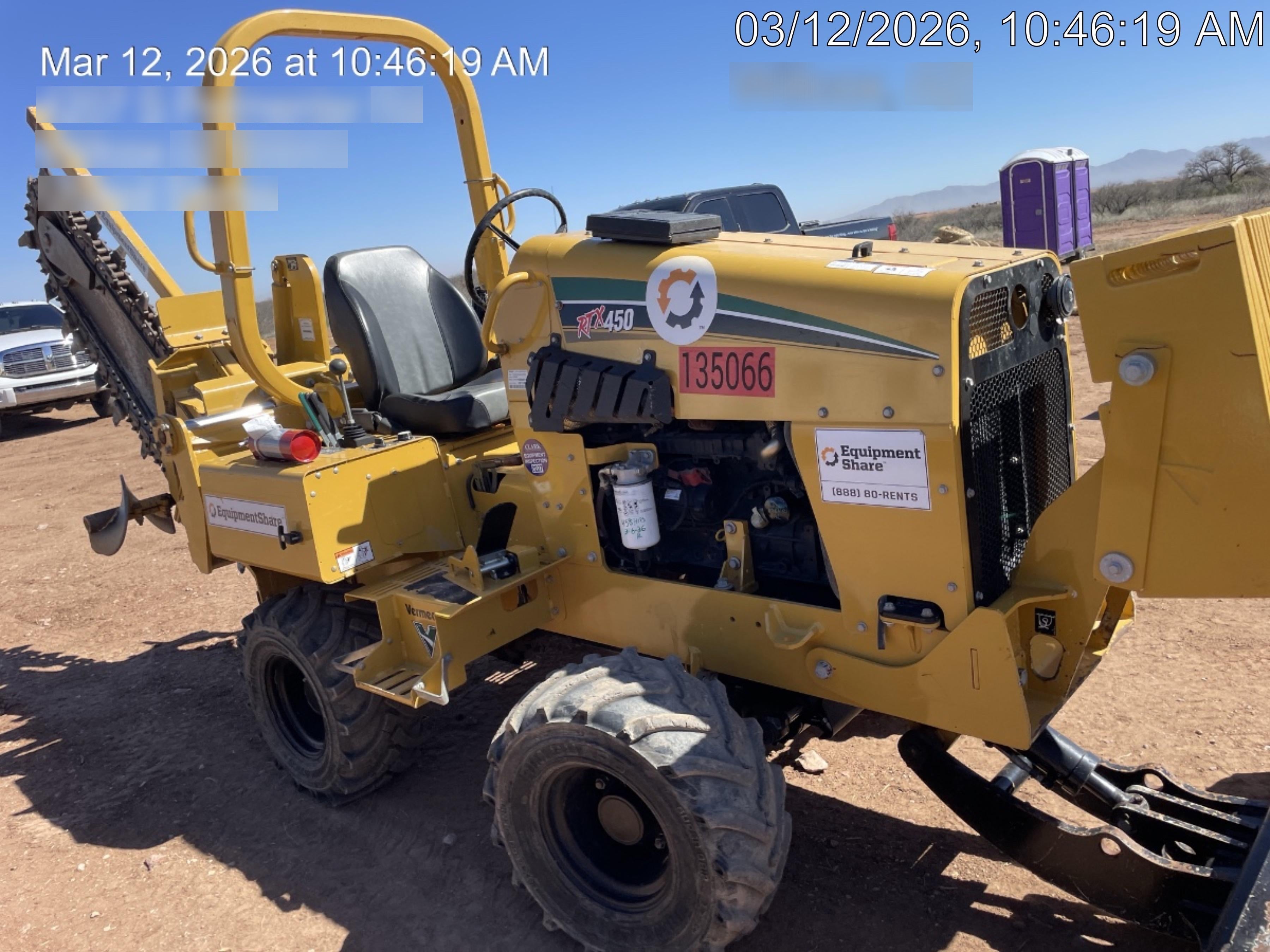 2021 VERMEER RTX450