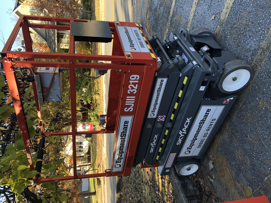 2019 Skyjack SJIII-3219 Standard Options, Trojan Batteries