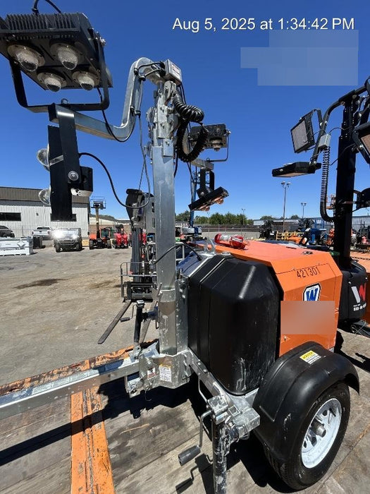 2023 Generac MLT2 Diesel, Flex Switch 120V Input, Powerzone Controller, (4) 320W LED Lights, 4kW Generator, 39.9 Gal Fuel Tank, 2" Ball, T3