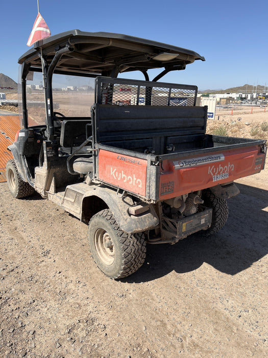 2021 Kubota RTV-X1140W-H Plastic Canopy, Windshield Acrylic Clear, LED Strobe Light, Wire Harness Kit, Back up Alarm