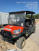 2021 Kubota RTV-X1140W-H Plastic Canopy, Windshield Acrylic Clear, LED Strobe Light, Wire Harness Kit, Back up Alarm