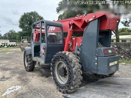 2018 Manitou MTA10055 MTA10055 - Canopy, Worklights, Beacon, 66" Carriage, 60" Forks, Solid Tires, Aux Hydraulics