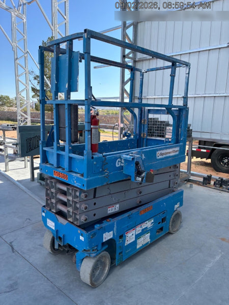 2020 Genie GS-1930 Solid Non Marking Tires, Beacon, Folding rails with half height swing gate