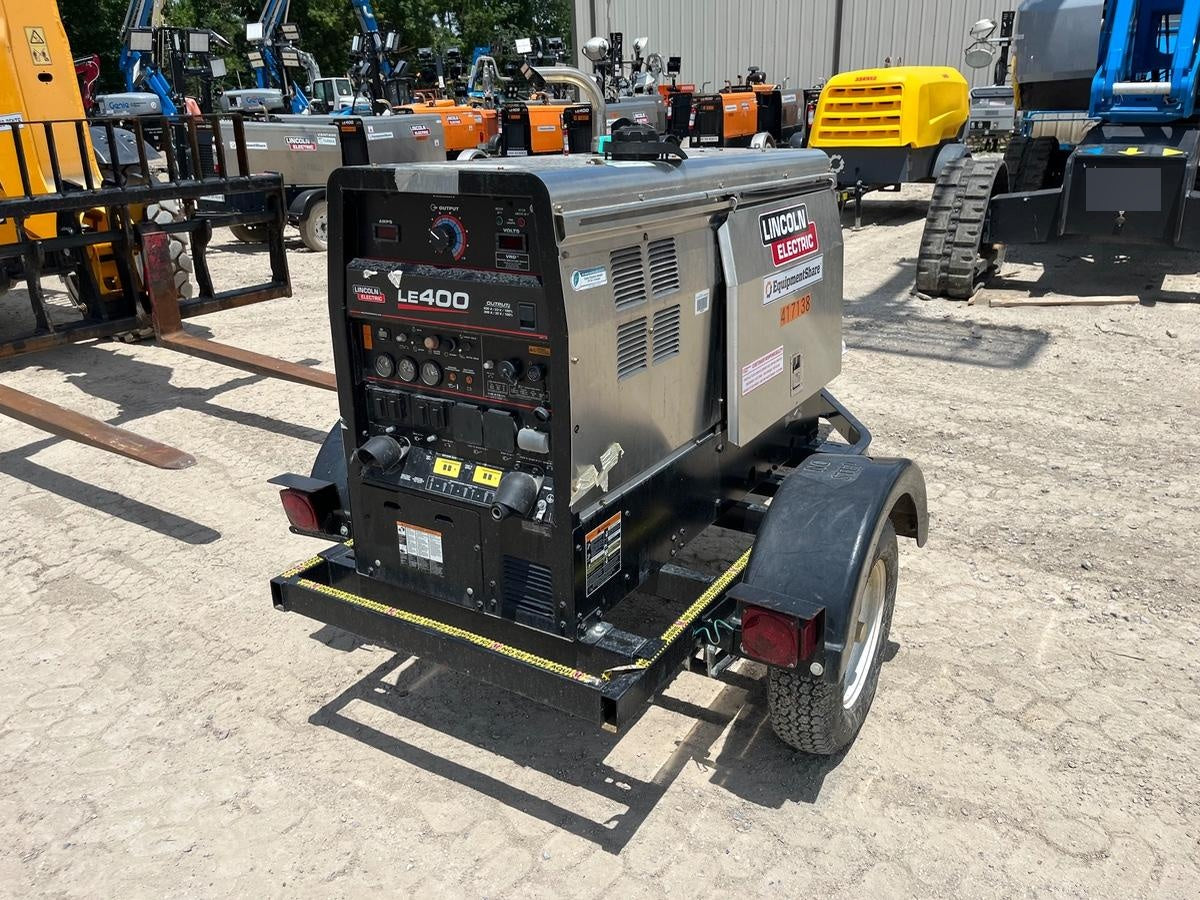 2024 Lincoln Electric LE400 Kubota V1505, Trlr, Cable Rack, Light Kit, ES Decals, T3