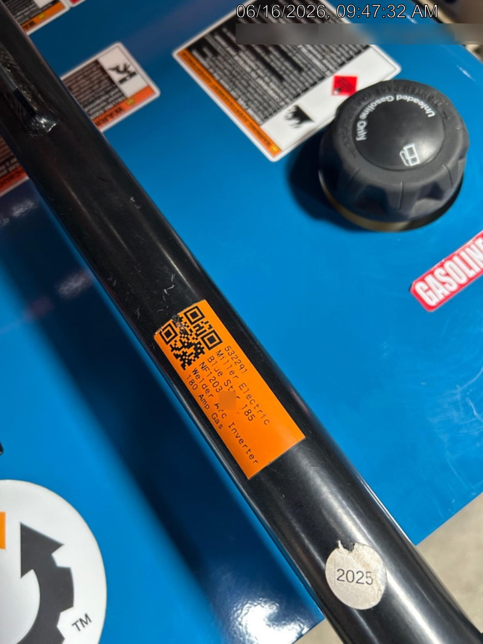 2025 MILLER ELECTRIC Blue Star 185