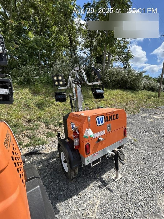 2024 Wanco WLTT-4MM4K Diesel, Deep Sea Controller, Shore Power Plug, Auto Start, (4) 350W LED Floodlights, 4kW Generator, 60 Gal Fuel Tank, 2" Ball, T3