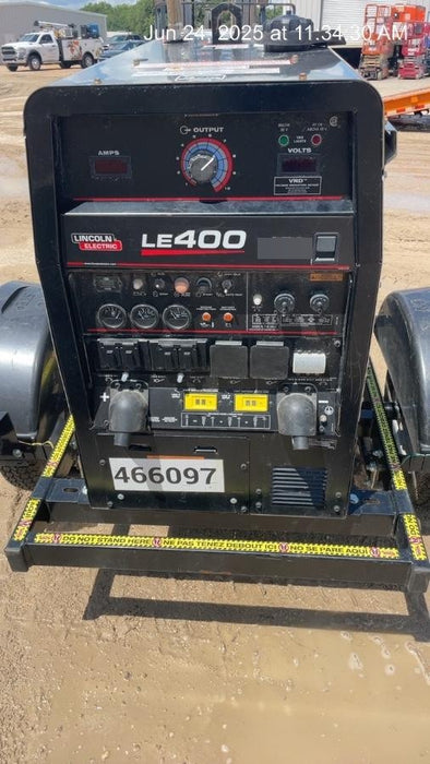 2024 Lincoln Electric LE400 Kubota V1505, Trlr, Cable Rack, Light Kit, ES Decals, T3