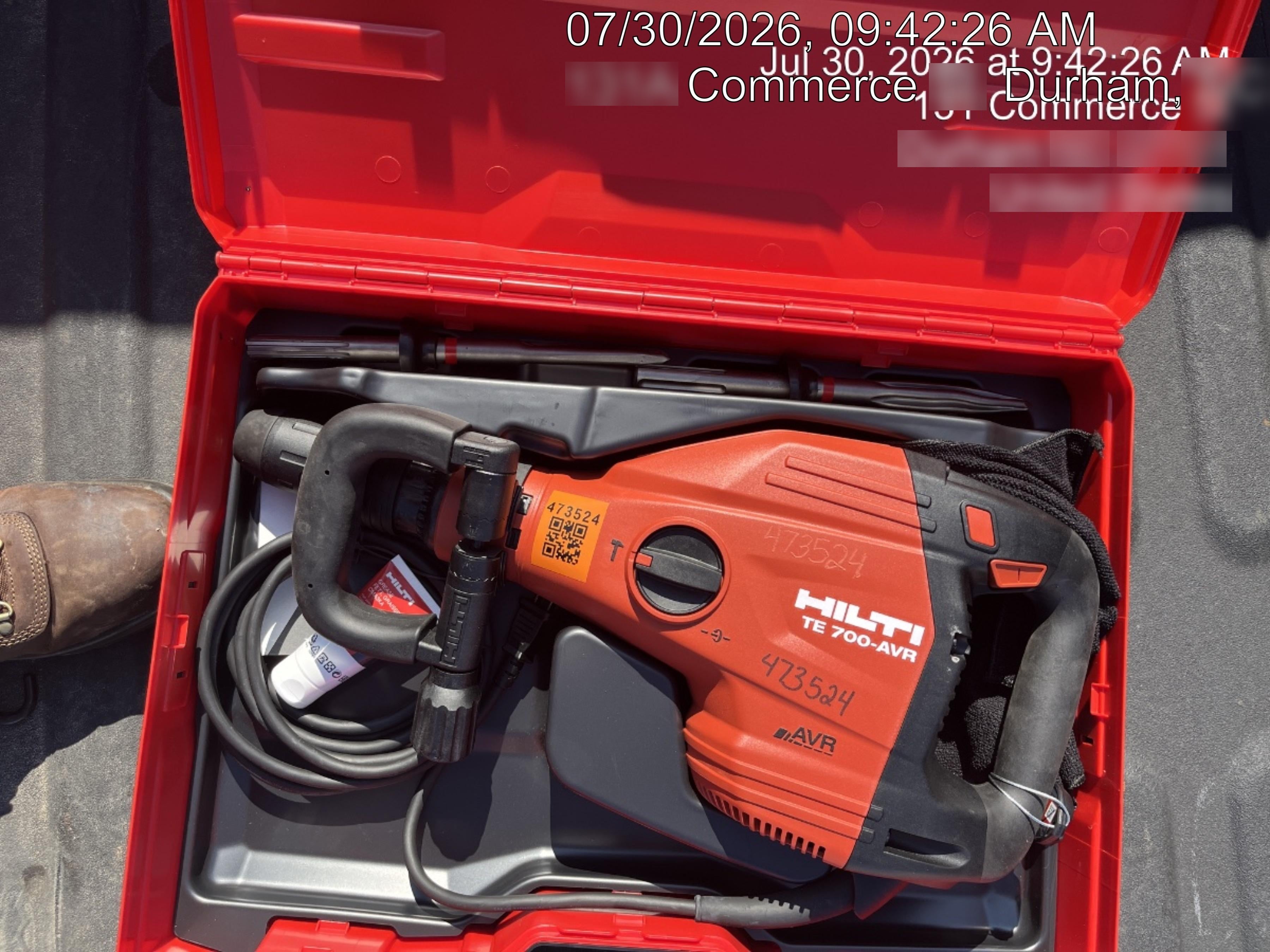 2024 HILTI TE 700-AVR