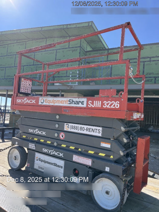 2019 Skyjack SJIII-3226 Skyjack SJIII3226 Standard w/Trojan Batteries