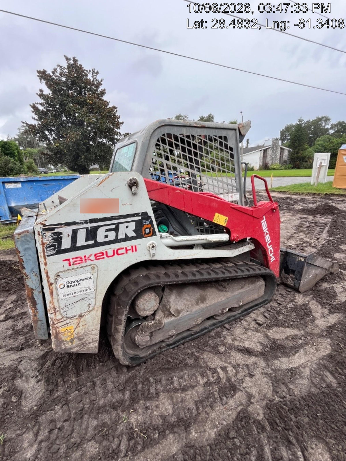2020 Takeuchi TL6R Canopy, Manual QC