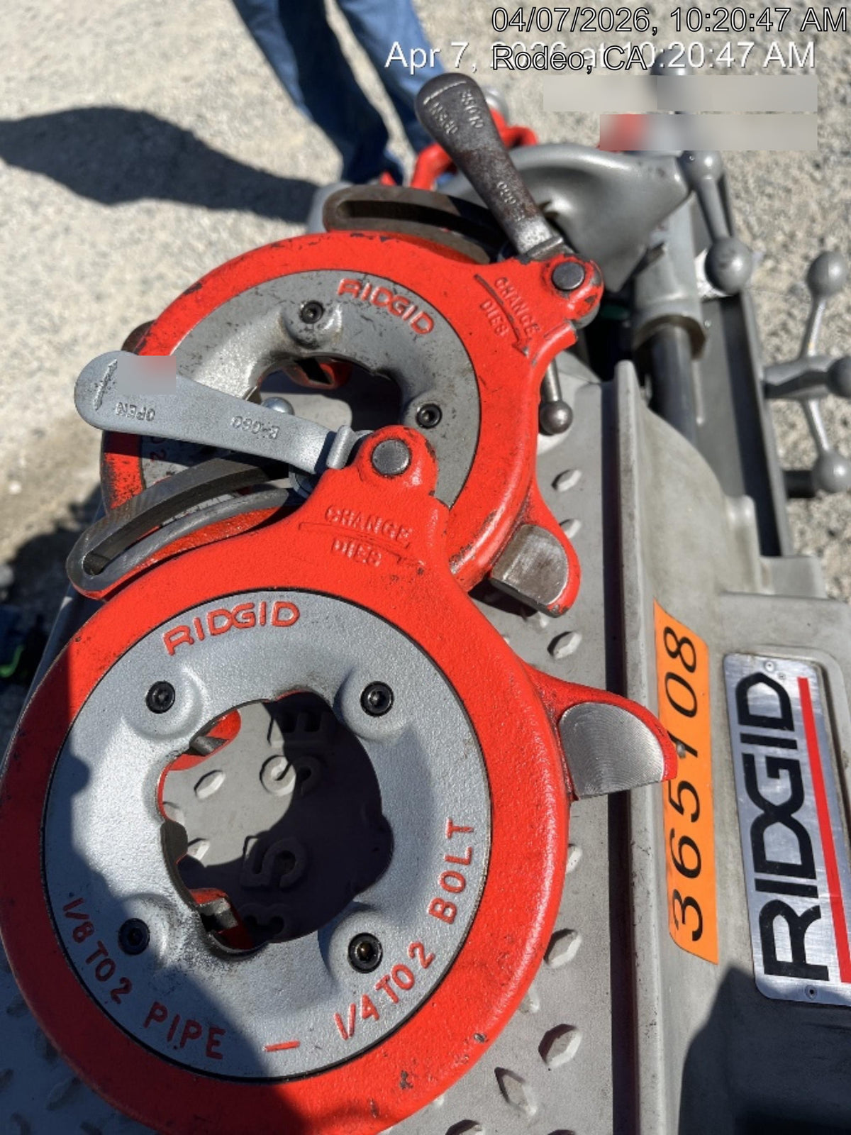2023 RIDGID 535