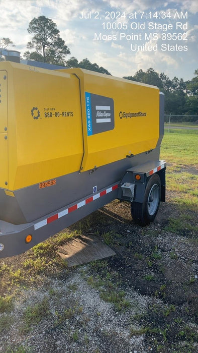 2024 ATLAS COPCO XAS 850