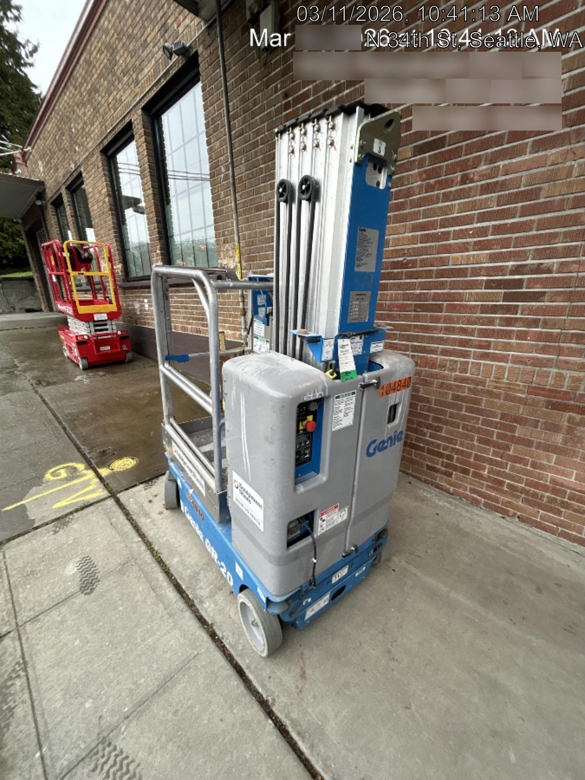 2020 GENIE GR-20