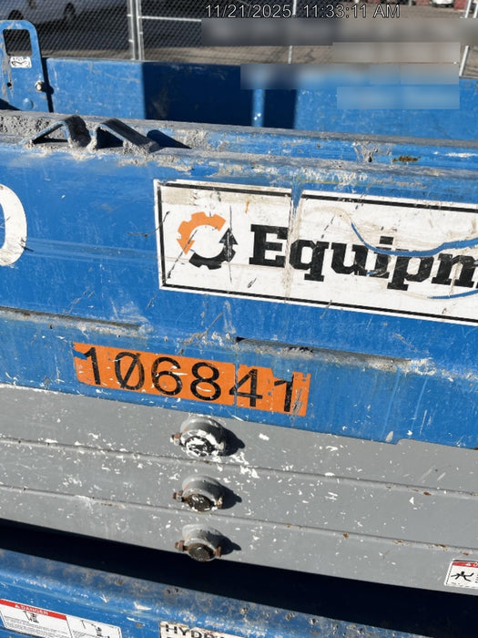 2020 Genie GS-1930 Solid Non Marking Tires, Beacon, Folding rails with half height swing gate, 800W Inverter