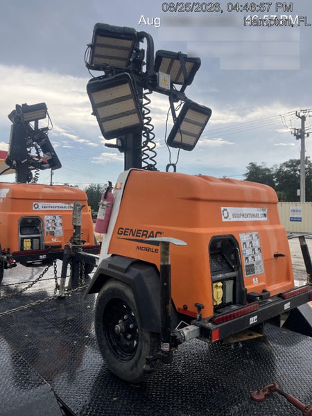 2023 Generac MLT2 Diesel, Flex Switch 120V Input, Powerzone Controller, 
(4) 320W LED Lights, 4kW Generator, 39.9 Gal Fuel Tank, 2" Ball, T3