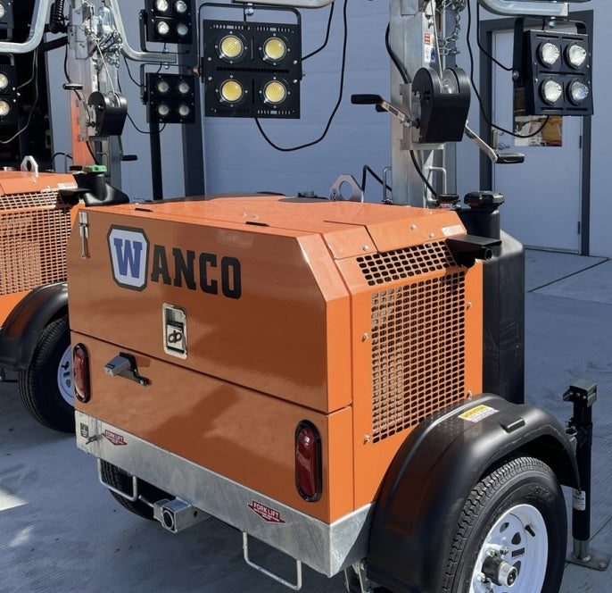 2024 Wanco WLTT-4MM4K Diesel, Deep Sea Controller, Shore Power Plug, Auto Start, (4) 350W LED Floodlights, 4kW Generator, 60 Gal Fuel Tank, 2" Ball, T3