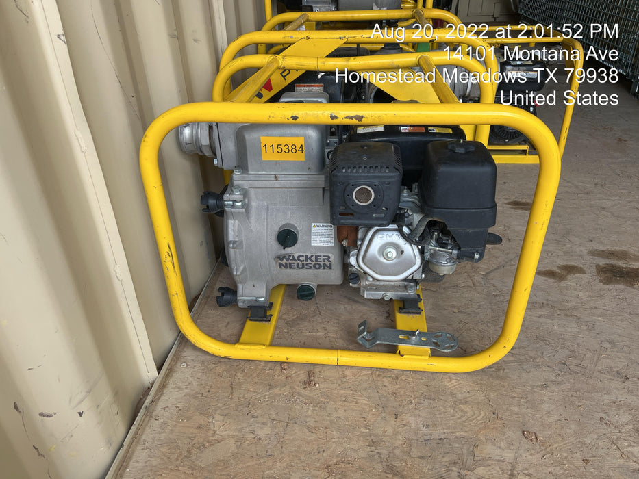 2020 WACKER NEUSON PT3A