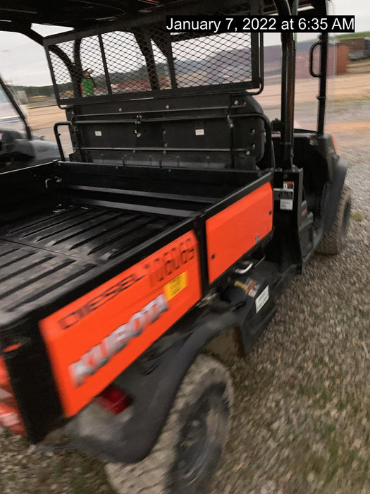 Kubota RTV-X1140W-H Canopy, 4-Seater, Diesel, Windshield Acrylic Clear, Strobe Light, Backup Alarm