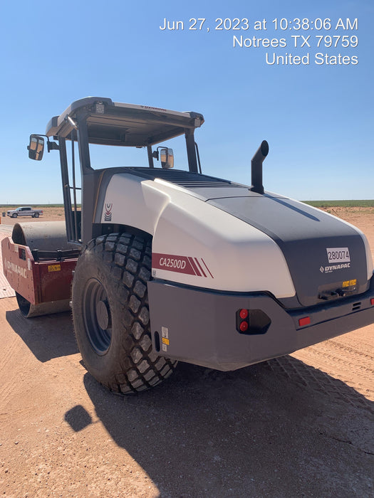 2022 DYNAPAC CA2500D