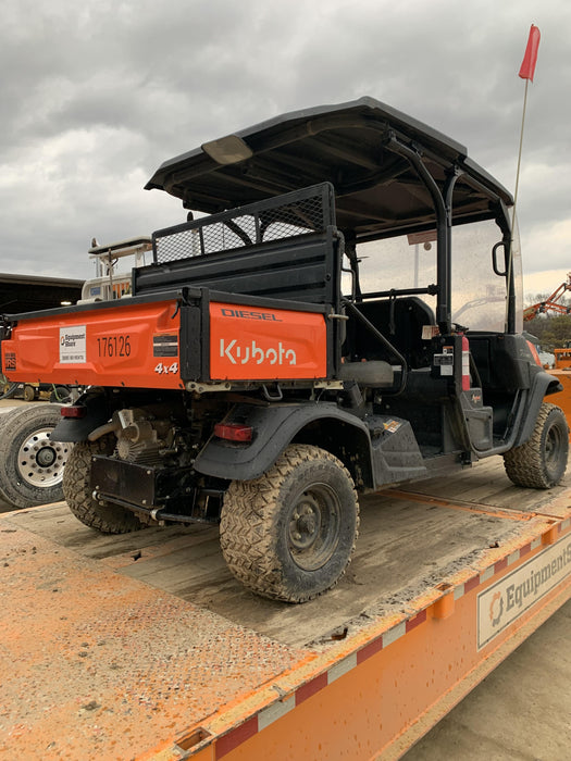 2021 Kubota RTV-X1140W-H Plastic Canopy, Windshield Acrylic Clear, LED Strobe Light, Wire Harness Kit, Back up Alarm