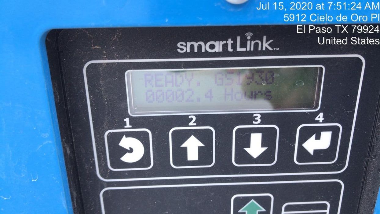 2020 Genie GS-1930 Standard Machine