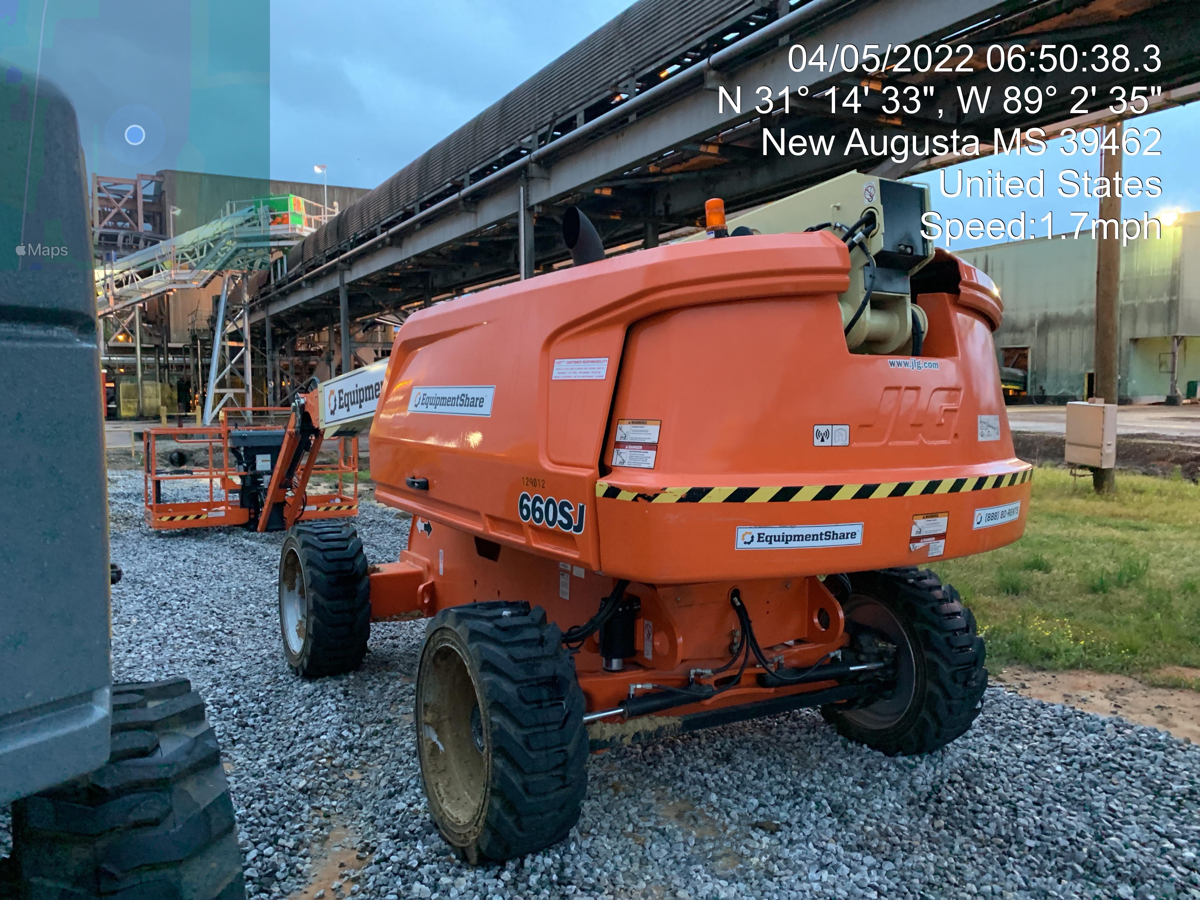 2021 JLG 660SJ