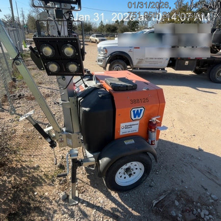2024 Wanco WLTT-4MM4K Diesel, Deep Sea Controller, Shore Power Plug, Auto Start, (4) 350W LED Floodlights, 4kW Generator, 60 Gal Fuel Tank, 2" Ball, T3