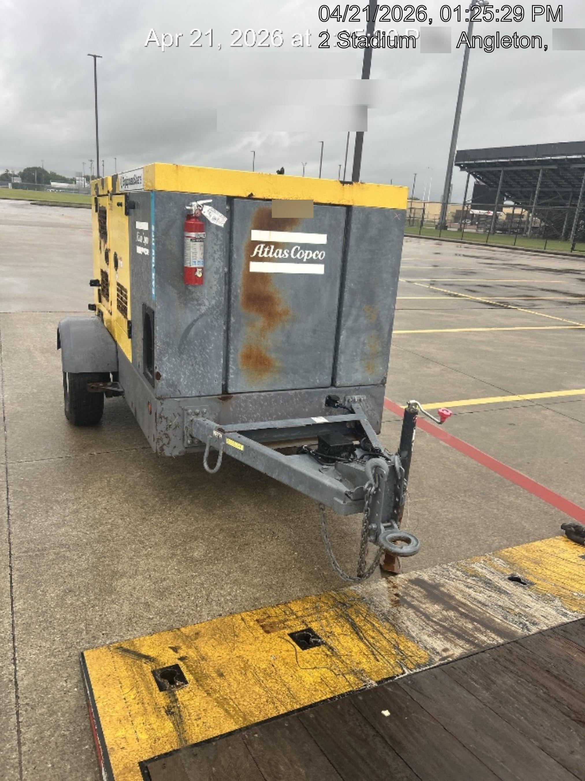 2020 ATLAS COPCO PAS 150 HF CS Enclosed