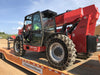 2020 Manitou MTA12055SER3 Cab/Heat/Air, Solid Tires, Amber Strobe, Lift Hook w/66" Carriage, 60" Forks