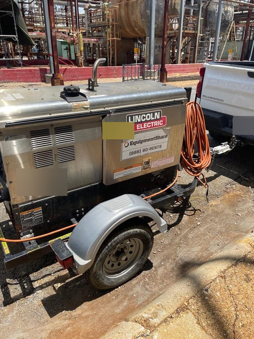 2019 Lincoln Electric Vantage 322 Lincoln Vantage 322 Welder w/Trailer, Light Kit, Cable Rack